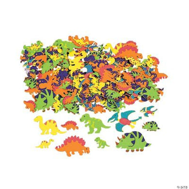 Foam Sticker Dinosaur Shapes