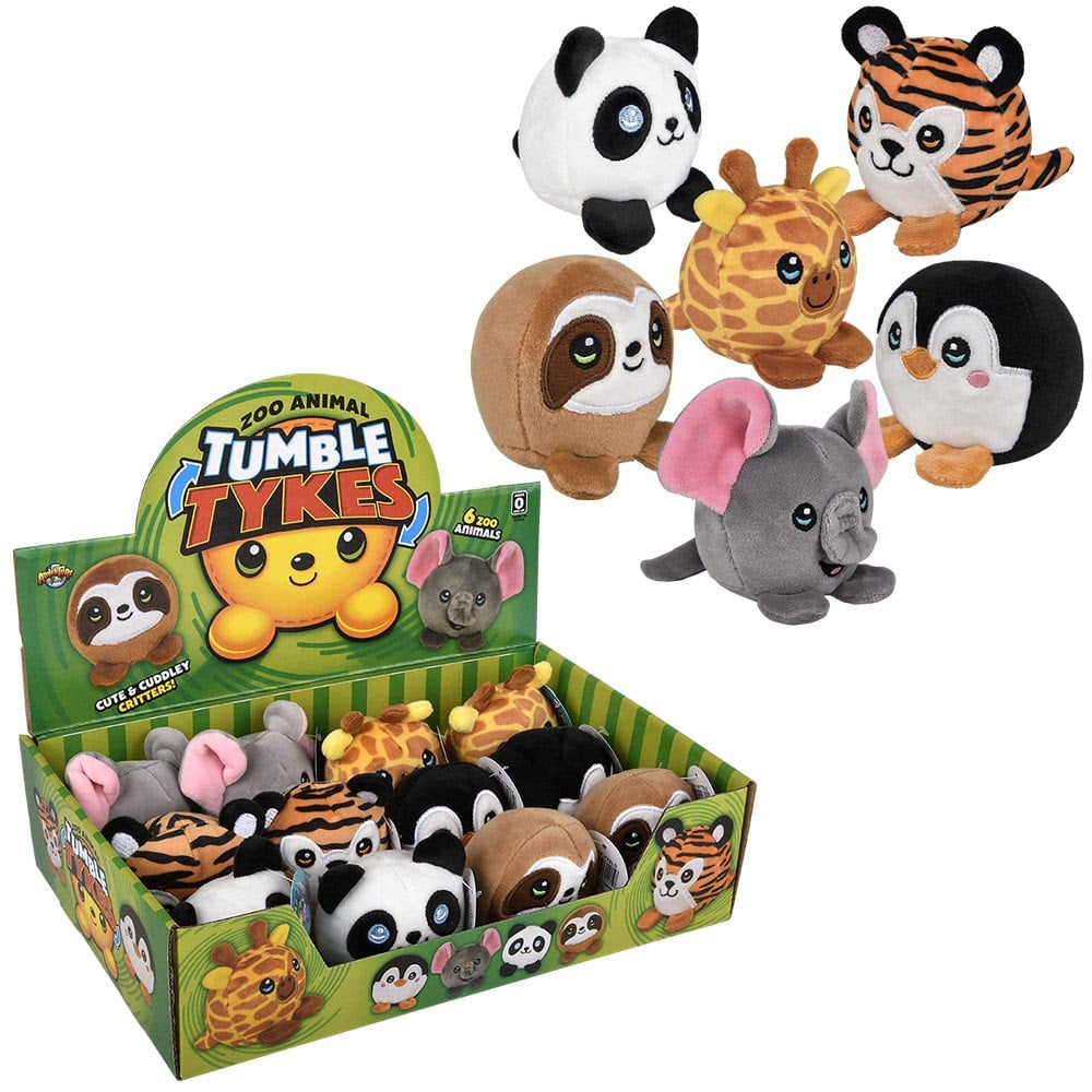 Tiny Tykes Plush Zoo Assortment