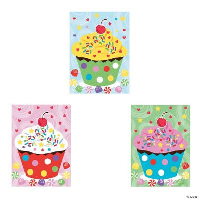 Cupcake Sticker Scene