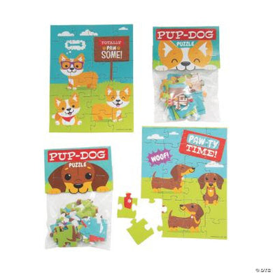 Cute Dog Party Puzzle