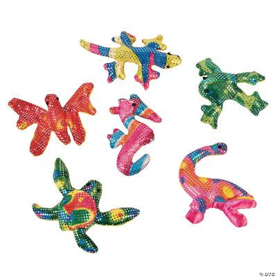 Mini Plush Sand Glitter Animals