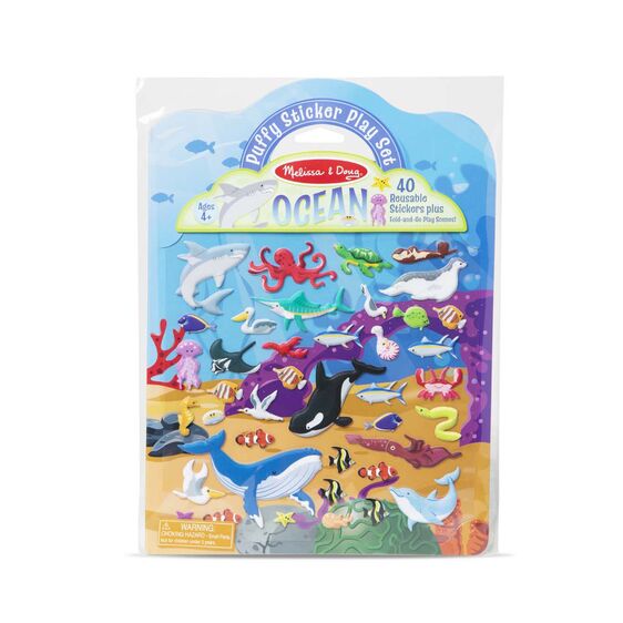 Puffy Sticker Play Set Ocean