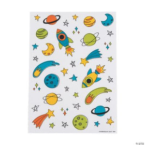 Trendy Space Stickers