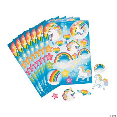 Unicorn Party Stickers